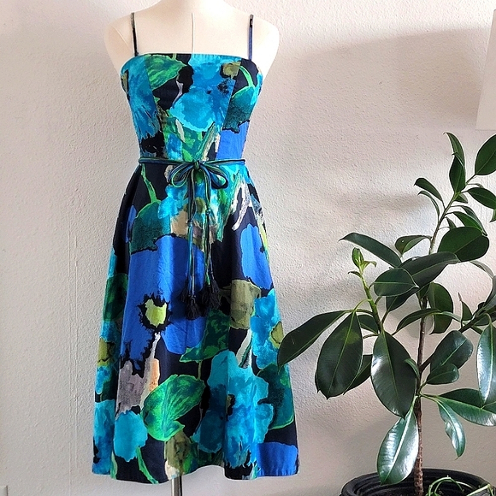 Anthropologie x Vanessa Virginia Shade Flower Dress